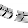 Elemento di montaggio per canale portacavi DeLOCK 20802 75 x 45 mm 5 pezzi argento