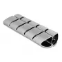 Elemento di montaggio per canale portacavi DeLOCK 20802 75 x 45 mm 5 pezzi argento