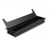 Passacavo DeLOCK 66857 per scrivania, nero, 80×280×28 mm, 1 pezzo