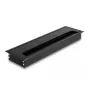 Passacavo DeLOCK 66857 per scrivania, nero, 80×280×28 mm, 1 pezzo