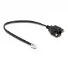 Cavo DeLOCK RJ10 maschio su RJ10 femmina 30 cm nero