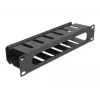Pannello di gestione cavi DeLOCK 10 pollici 66843 nero