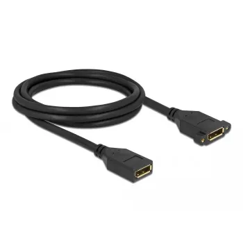 Cavo DisplayPort femmina su femmina per montaggio a pannello DeLOCK 87101