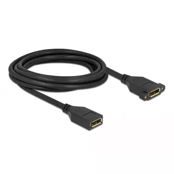 Cavo DisplayPort femmina su femmina per montaggio a pannello DeLOCK 87103 3 m