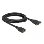 Cavo DisplayPort femmina su femmina per montaggio a pannello DeLOCK 87103 3 m