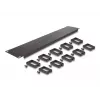 Pannello di gestione cavi DeLOCK 19 pollici 66917 2U nero con 10 ganci
