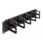 Pannello di gestione cavi DeLOCK 19 pollici 66917 2U nero con 10 ganci