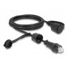 Cavo di rete DeLOCK RJ45 maschio su RJ45 maschio Cat.6 STP 2 m IP68