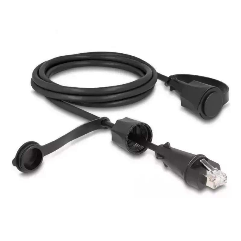 Cavo di rete DeLOCK RJ45 maschio su RJ45 maschio Cat.6 STP 2 m IP68