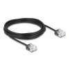 Cavo di rete DeLOCK RJ45 Cat.6 UTP 5 m nero