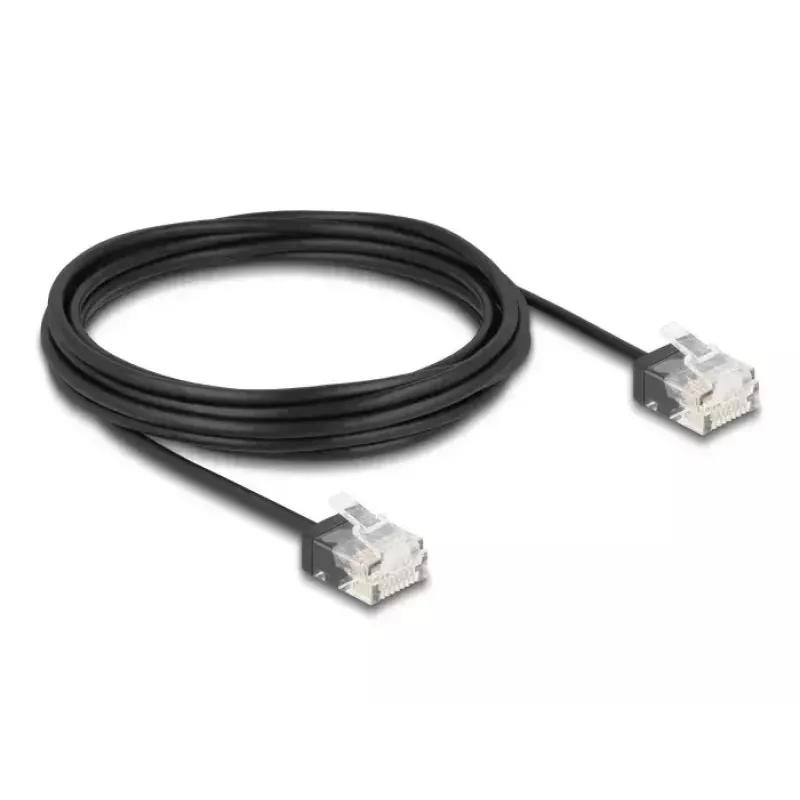 Cavo di rete DeLOCK RJ45 Cat.6 UTP 5 m nero