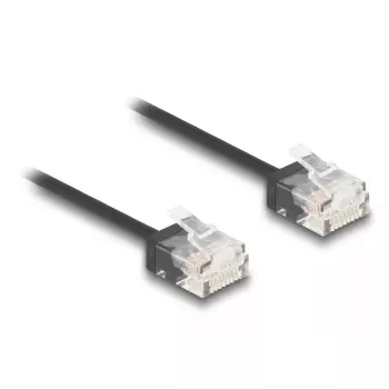 Cavo di rete DeLOCK RJ45 Cat.6 UTP 5 m nero