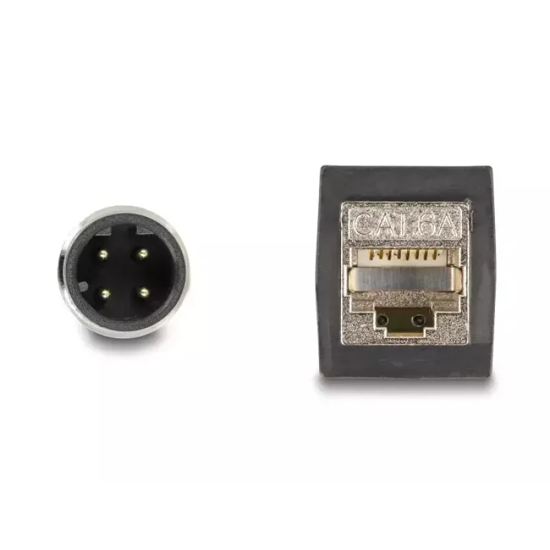 Accessorio di rete industriale DeLOCK 60571 lunghezza cavo 0,5 m certificazione UL 94