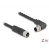 Cavo sensore/attuatore DeLOCK 80529 2 m RST M12 nero