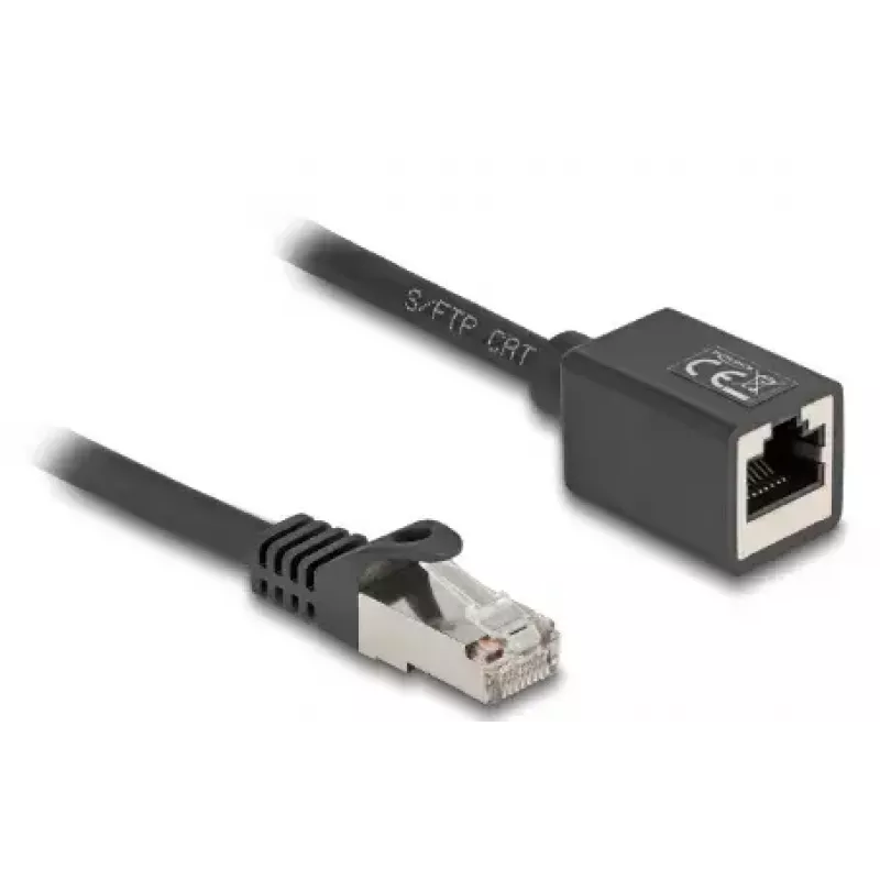 Cavo di rete DeLOCK 90320 RJ-45 Cat6a 1 m nero