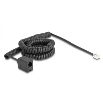 Cavo telefonico DeLOCK 90233 5 m nero RJ-11