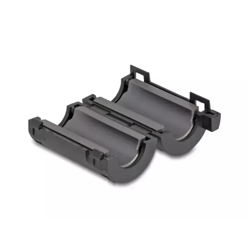 Fermacavo in ferrite DELOCK 80947, nero, 36×19,5×18 mm, confezione da 2