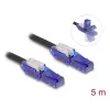 Cavo di rete DeLOCK 80929 RJ-45 Cat6 5 m nero viola