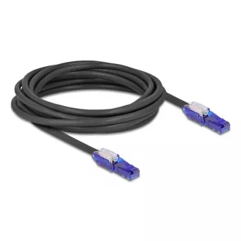 Cavo di rete DeLOCK 80929 RJ-45 Cat6 5 m nero viola