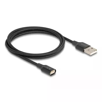 DeLOCK 88167 cavo USB 2.0 Type-A su connettore magnetico 1 m nero