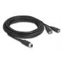 DeLOCK cavo sensore/attuatore 5 m M12 2 x USB Type-A nero 60652
