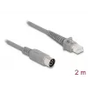 Cavo di rete DeLOCK 90167 RJ-50 morsetto a 8 poli 2 m grigio
