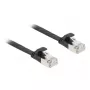 Cavo di rete DeLOCK 81168 RJ-45 Cat6a 7,5 m nero