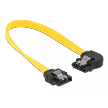 Cavo SATA DeLOCK 83958 0,2 m SATA 7 pin nero giallo