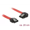 Cavo SATA DeLOCK 83962 0,2 m SATA 7 poli rosso