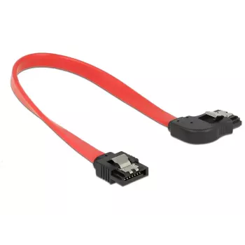 Cavo SATA DeLOCK 83967 0,2 m SATA 7 pin nero rosso
