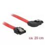 Cavo SATA DeLOCK 83967 0,2 m SATA 7 pin nero rosso