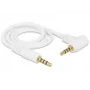 Cavo audio DeLOCK 84736 0,5 m 3,5 mm bianco