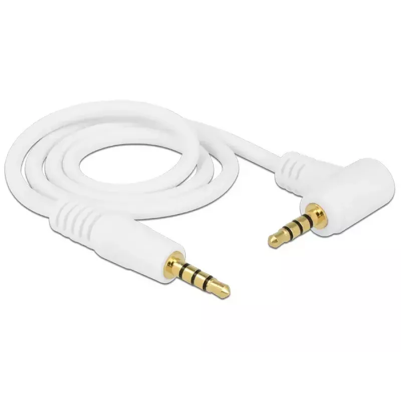 Cavo audio DeLOCK 84736 0,5 m 3,5 mm bianco