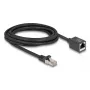 Cavo di rete DeLOCK 90317 RJ-45 Cat6a 3 m nero