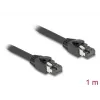 Cavo di rete DeLOCK RJ45 Cat.8.1 S/FTP 1 m fino a 40 Gbit/s nero