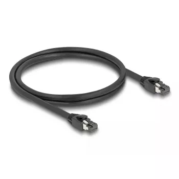 Cavo di rete DeLOCK RJ45 Cat.8.1 S/FTP 1 m fino a 40 Gbit/s nero
