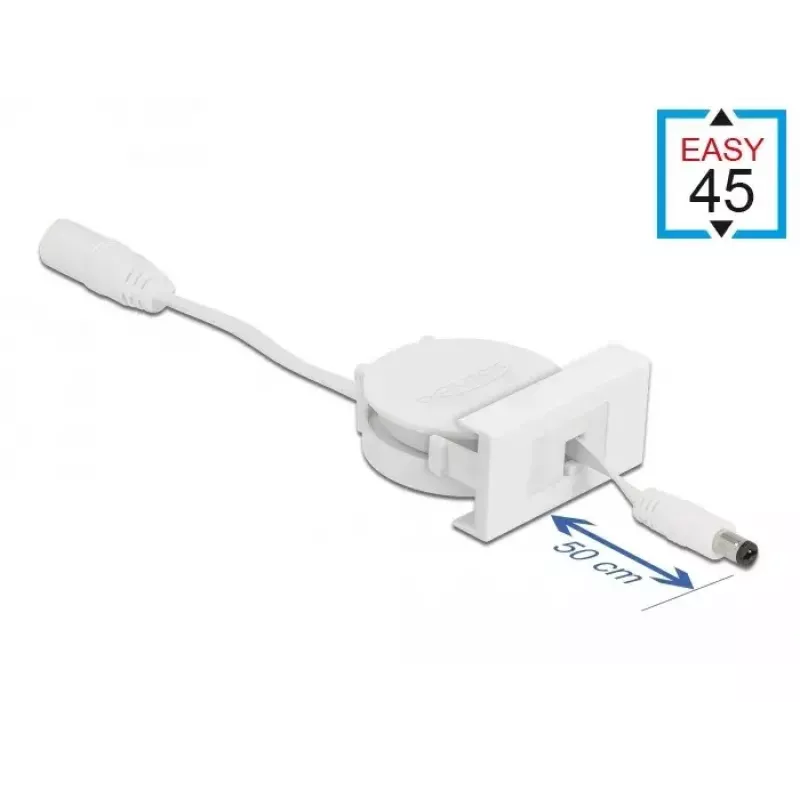 Cavo di alimentazione estraibile DeLOCK Easy 45 modulo 81377