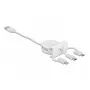 DeLOCK Easy 45 modulo USB 2.0 cavo estraibile 3-in-1 0,5 m