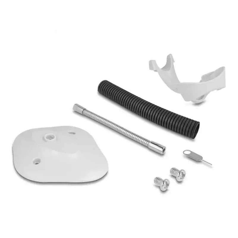DeLOCK lettore di codici a barre USB 1D laser grigio chiaro palmare con cavo RJ-50