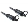 Cavo audio DeLOCK 82887 TOSLINK 1 m nero