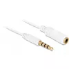 Cavo audio DeLOCK 84717 0,5 m 3,5 mm bianco