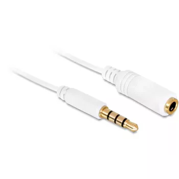 Cavo audio DeLOCK 84717 0,5 m 3,5 mm bianco