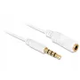 Cavo audio DeLOCK 84717 0,5 m 3,5 mm bianco