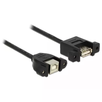 Cavo USB DeLOCK 1 m USB 2.0-A/USB 2.0-B nero