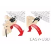 Cavo USB DeLOCK 84806 USB 2.0 0,5 m USB A Micro-USB B bianco