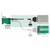Cavo DeLOCK 0,75 m SFF-8643/U.2 SFF-8639+SATA
