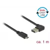 Cavo USB DeLOCK 85165 USB 2.0 1m USB A Micro-USB B nero