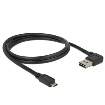 Cavo USB DeLOCK 85165 USB 2.0 1m USB A Micro-USB B nero
