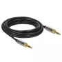 Cavo audio DeLOCK 85788 5m 3,5mm nero grigio