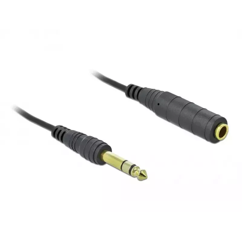 Cavo audio DeLOCK 85938 2m 6,35mm nero